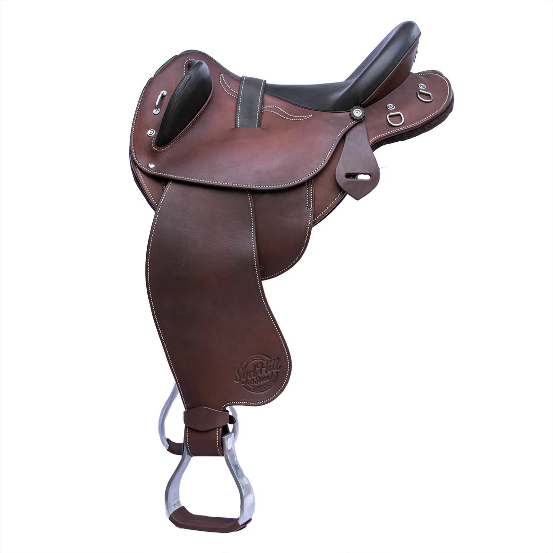 Syd Hill Barkley Stock Fender Saddle - SHXP Adjustable Tree - The Trading Stables