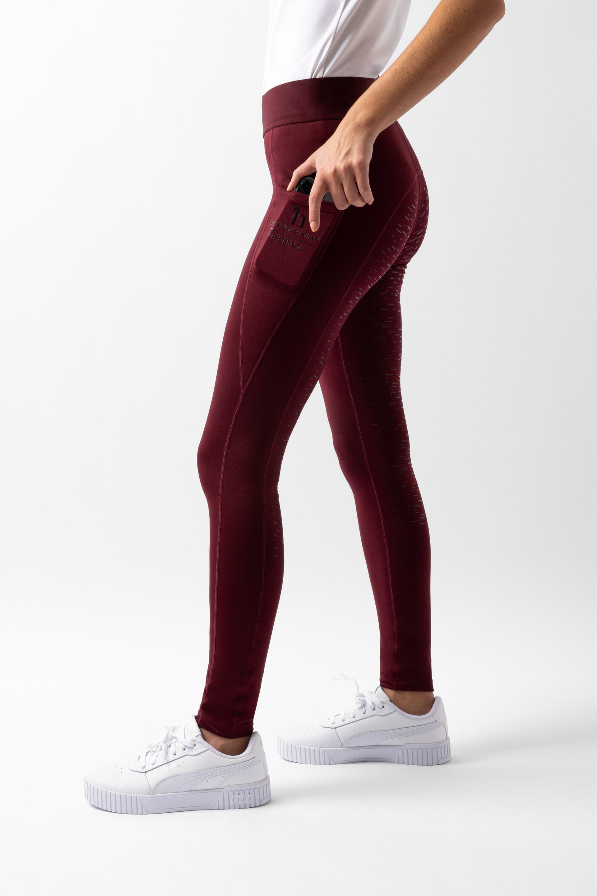 Horze Maia Fullgrip Tights - The Trading Stables