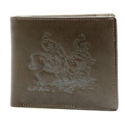 Team Roping - Bi-Fold Leather Wallet - The Trading Stables