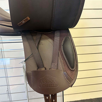 Arena Pony Dressage Brown 38cm/15" EX DEMO - The Trading Stables