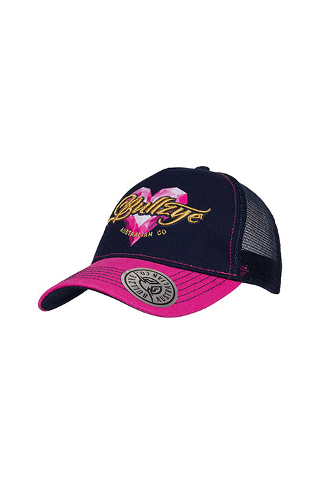 Bullzye Kids Heart Trucker Cap - The Trading Stables