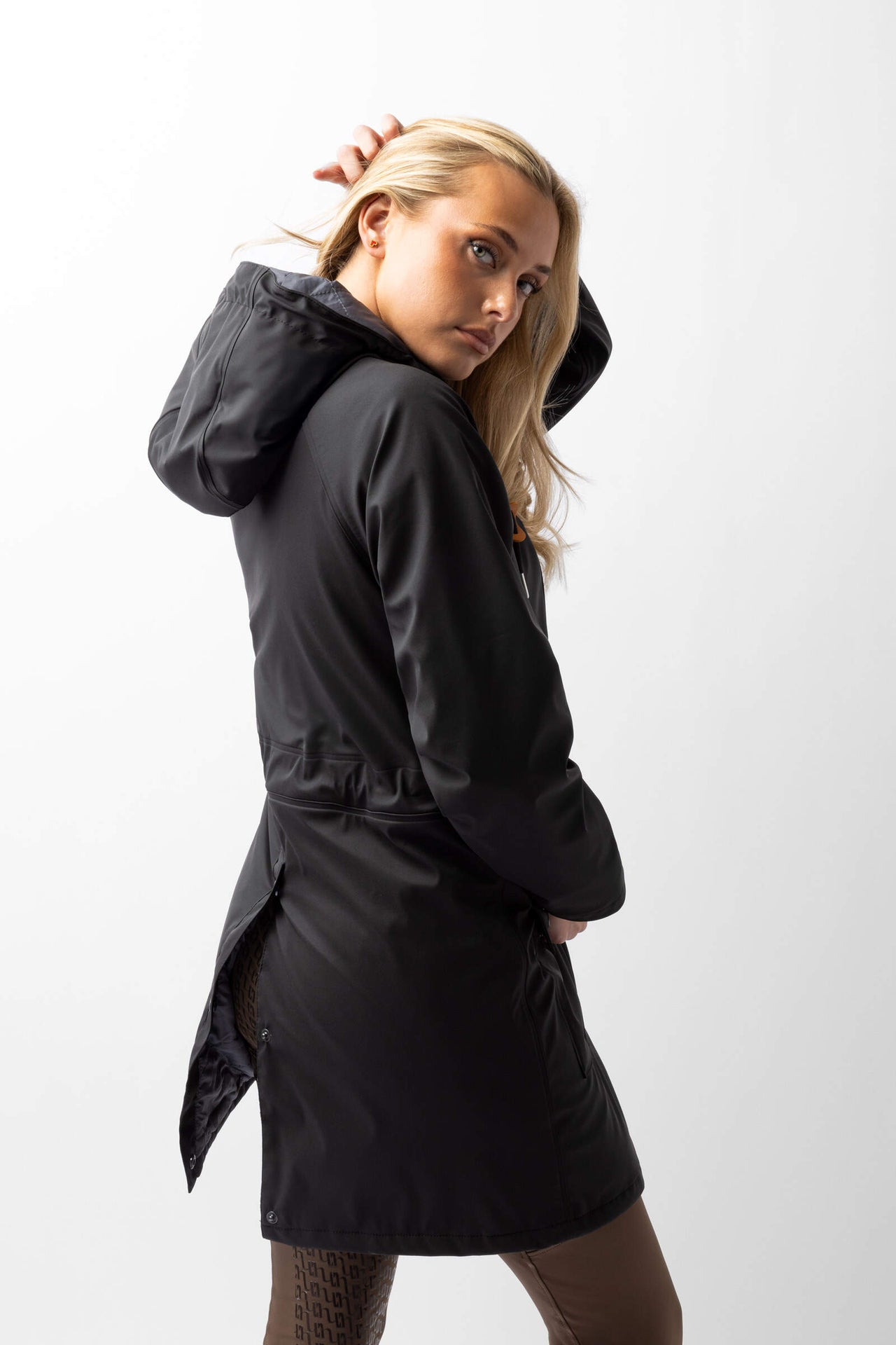 Horze Elise Raincoat with Padded Lining - The Trading Stables