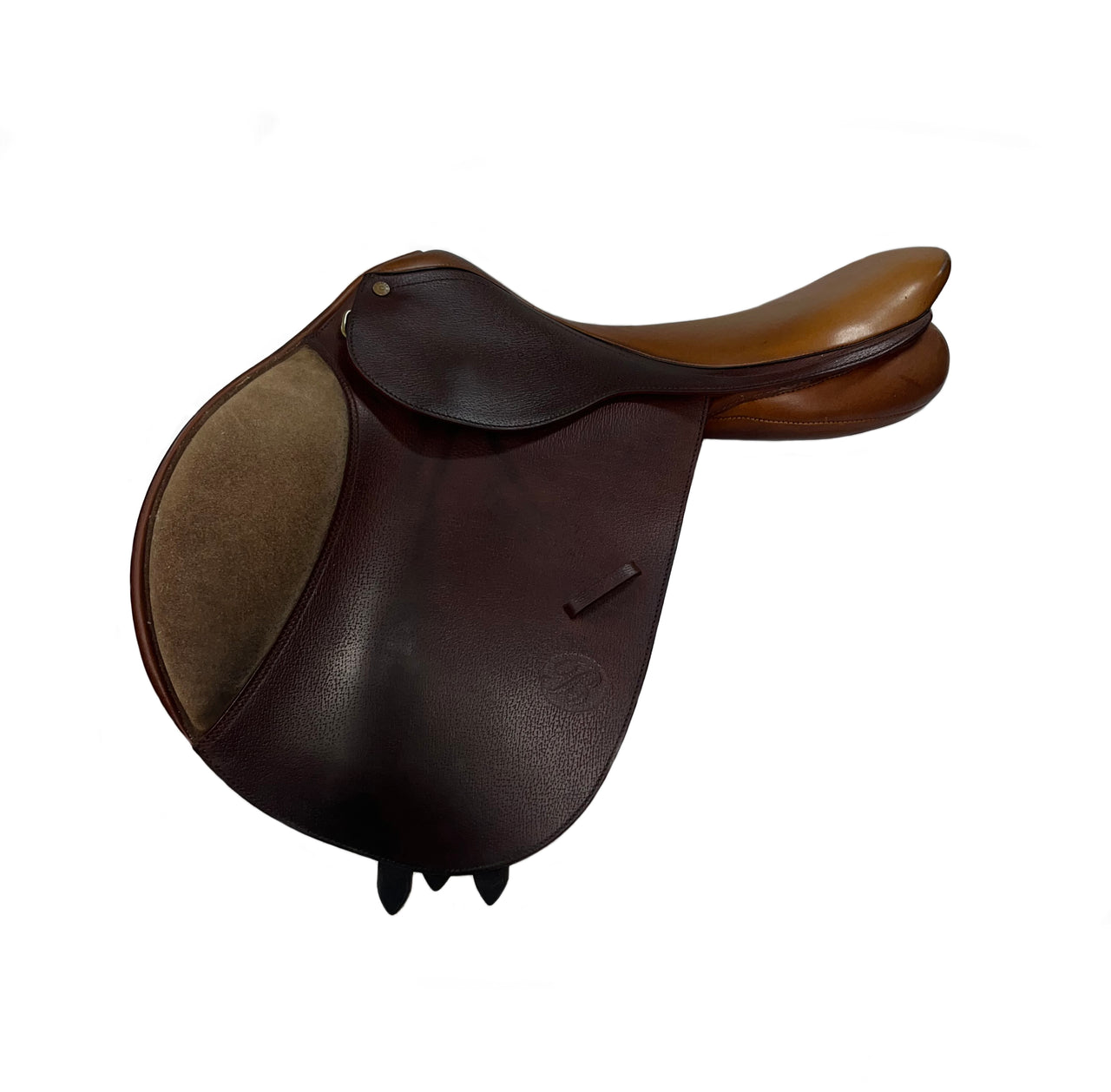 Bates Close Contact Jump Saddle 17 Inch Second Hand - The Trading Stables