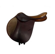 Bates Close Contact Jump Saddle 17 Inch Second Hand - The Trading Stables