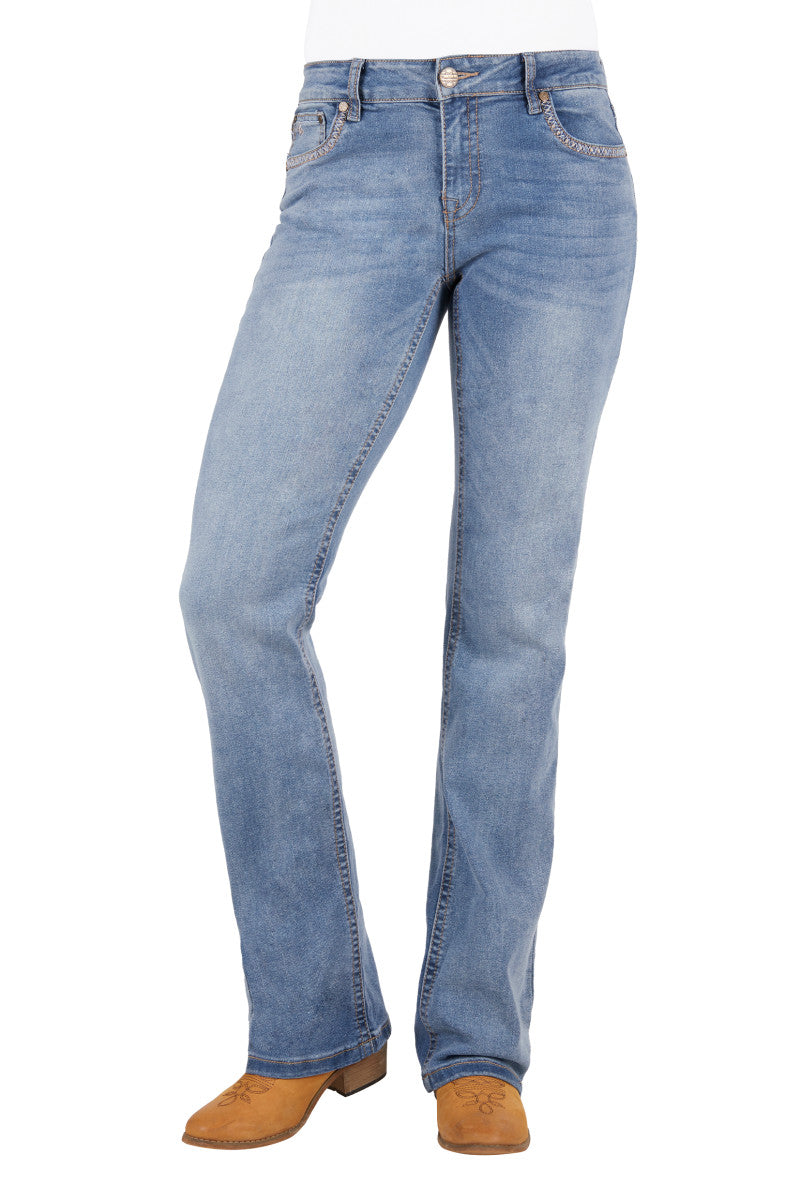 Pure Western Sunny Boot Cut Jean - The Trading Stables