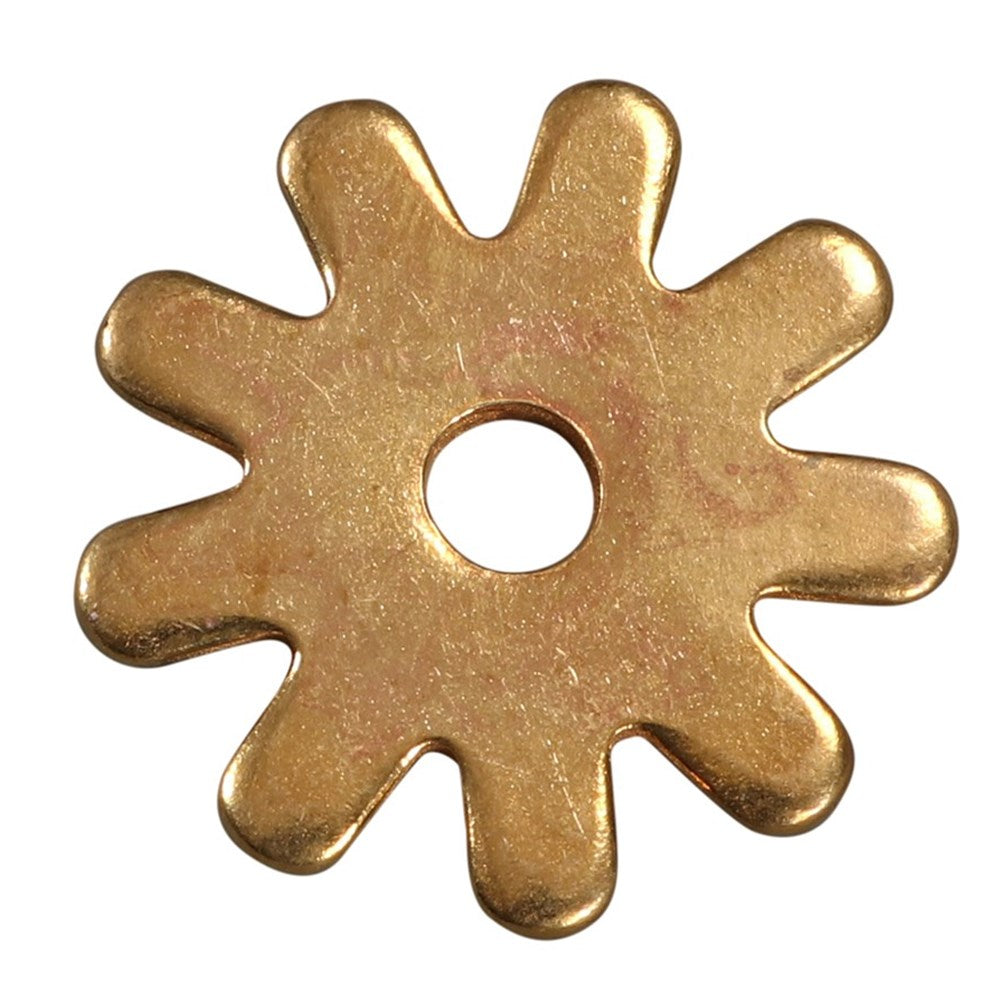Brass Spur Rowels - 9 Point Rounded 1.1/16" - The Trading Stables