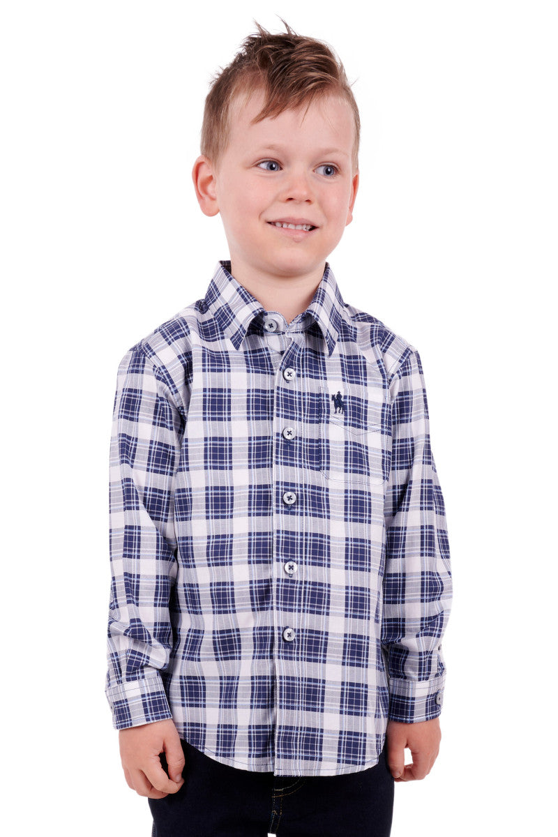 Thomas Cook Boys Lloyd Long Sleeve Shirt - The Trading Stables