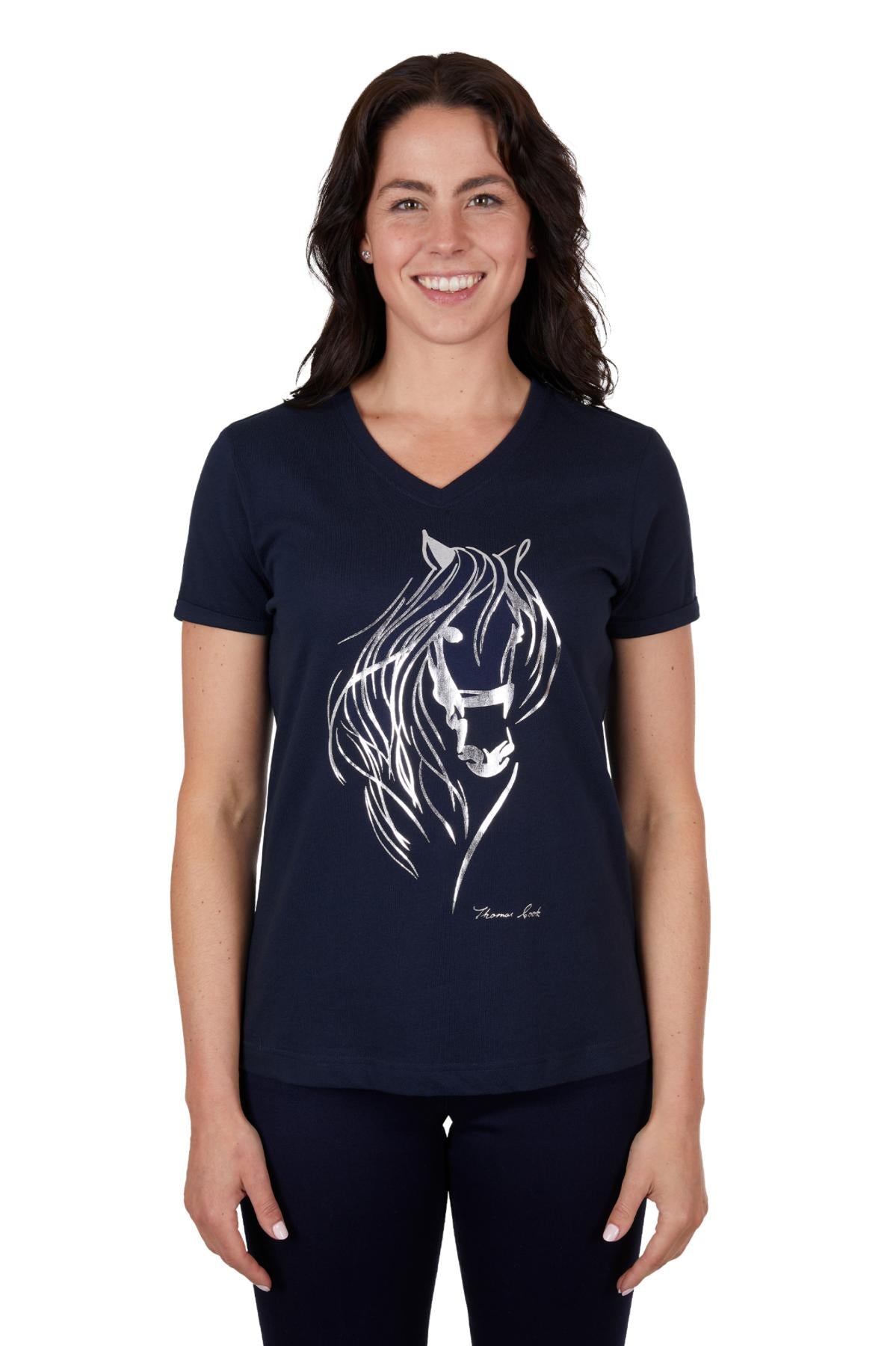 Thomas Cook Women's Willow Short Sleeve Tee - The Trading Stables