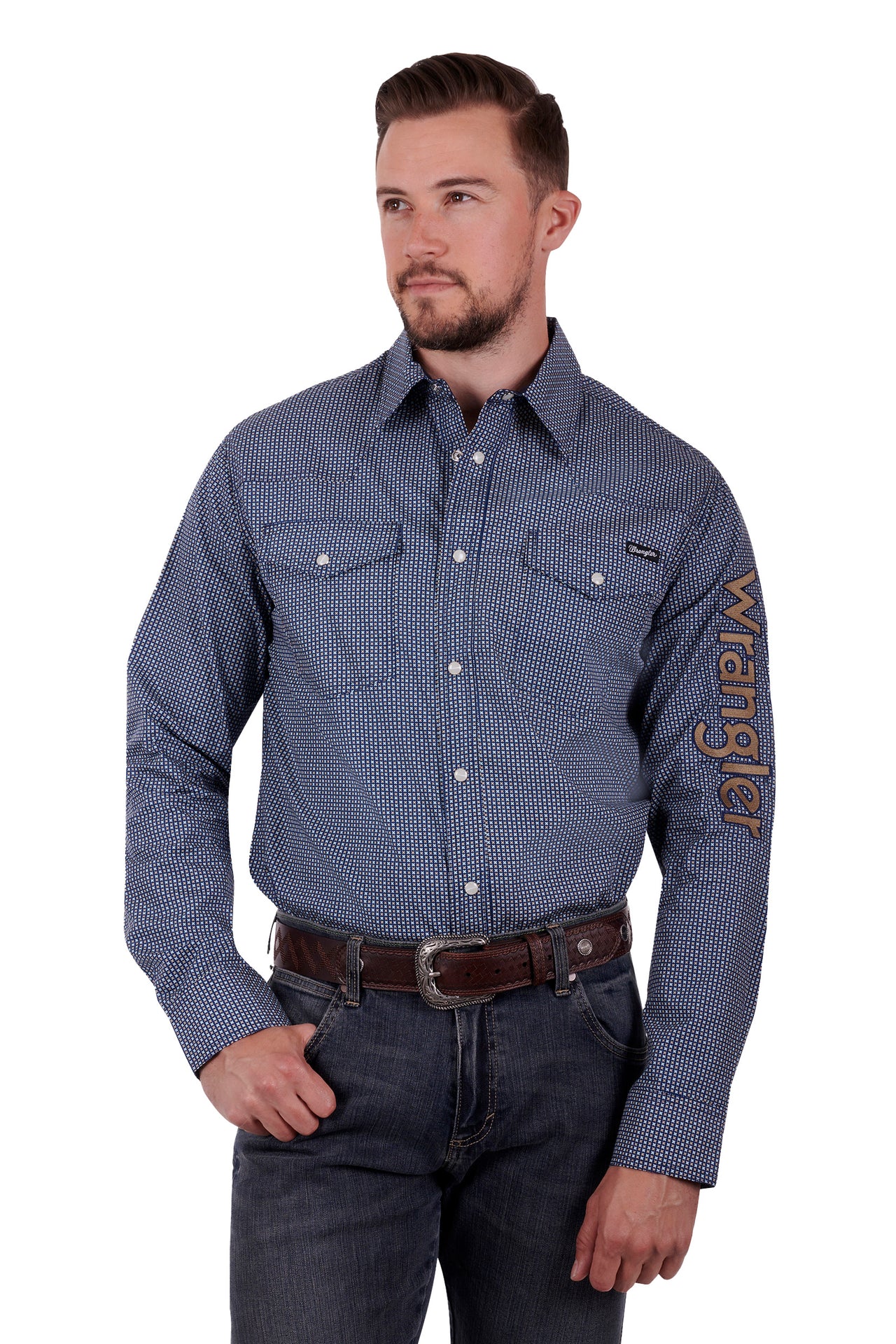 Men's James Long Sleeve Shirt - The Trading Stables