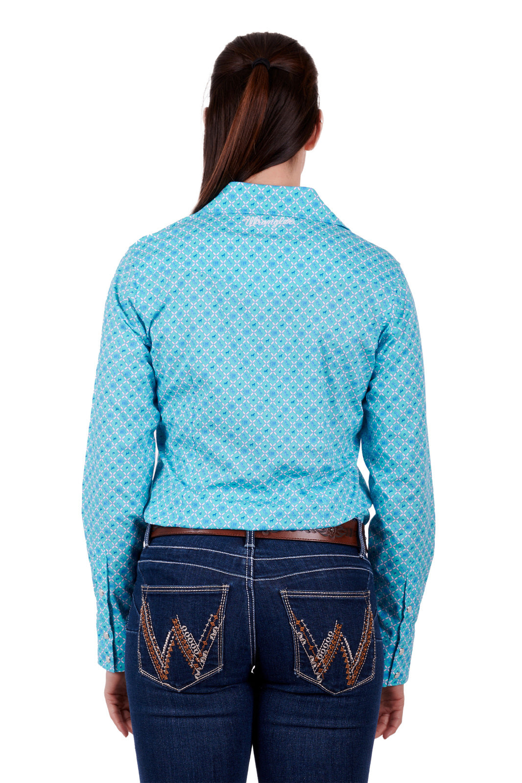 Wrangler Women's Akilah Long Sleeve Shirt - The Trading Stables
