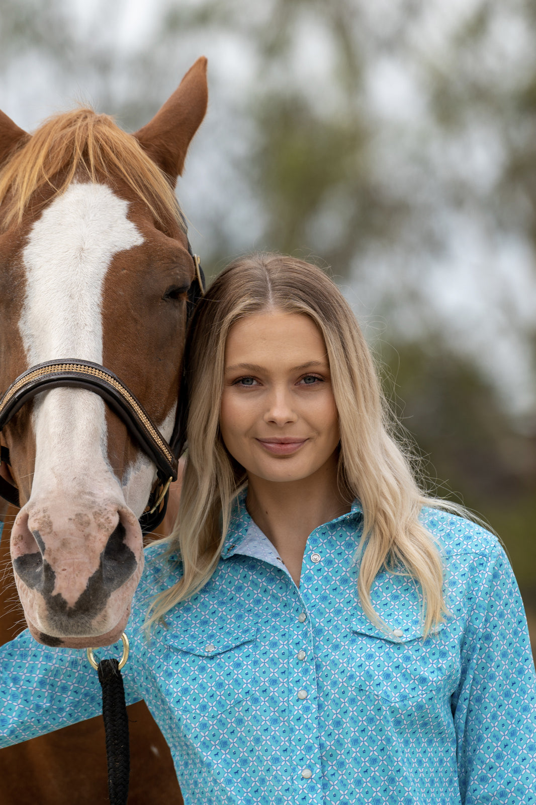 Wrangler Women's Akilah Long Sleeve Shirt - The Trading Stables