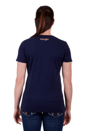Wrangler Women's Iris Short Sleeve Tee - The Trading Stables