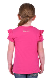 Wrangler Girl's Scout Short Sleeve Tee - The Trading Stables