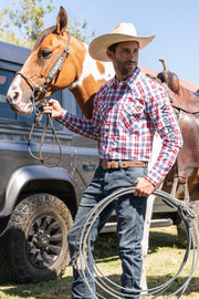Wrangler Men's Dan Logo Shirt - The Trading Stables