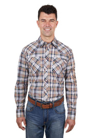 Wrangler Men's Tom Logo Long Sleeve Shirt - The Trading Stables