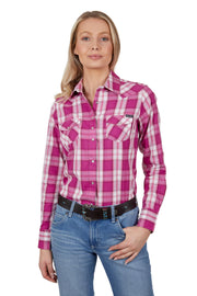 Wrangler Women's Stella Long Sleeve Shirt - The Trading Stables