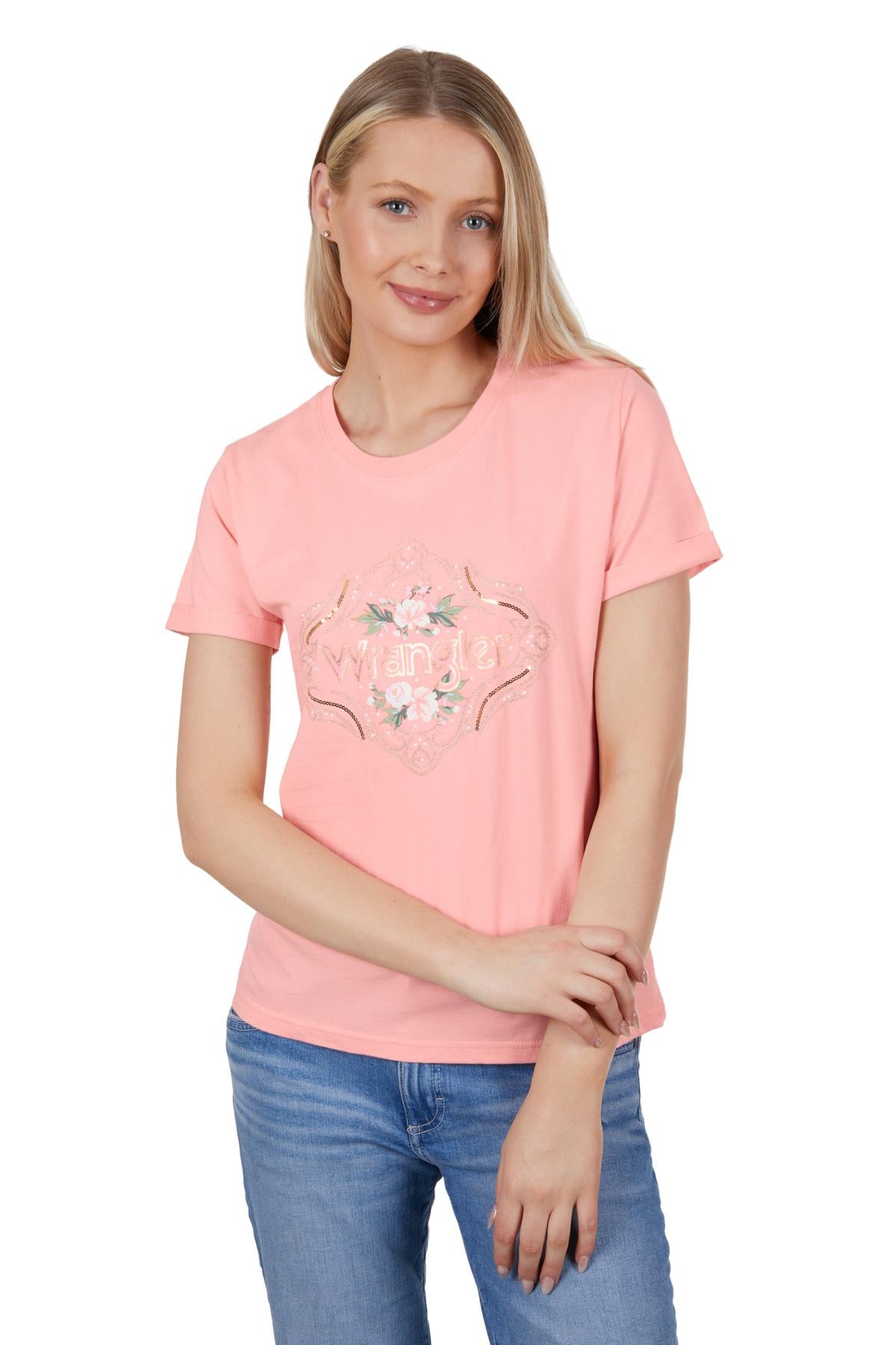 Wrangler Women's Darcy Tee - The Trading Stables