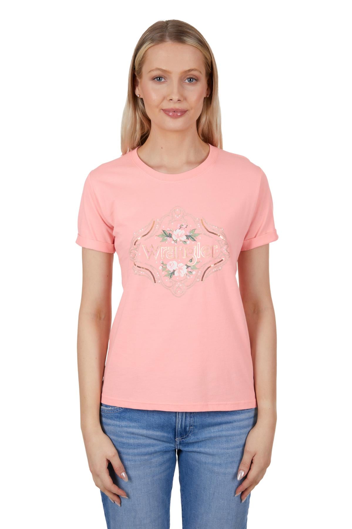 Wrangler Women's Darcy Tee - The Trading Stables