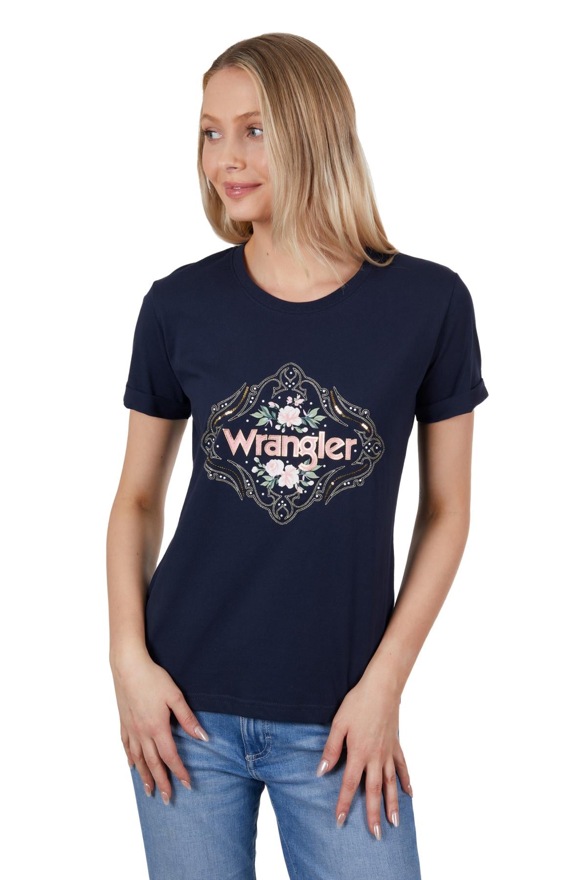 Wrangler Women's Darcy Tee - The Trading Stables