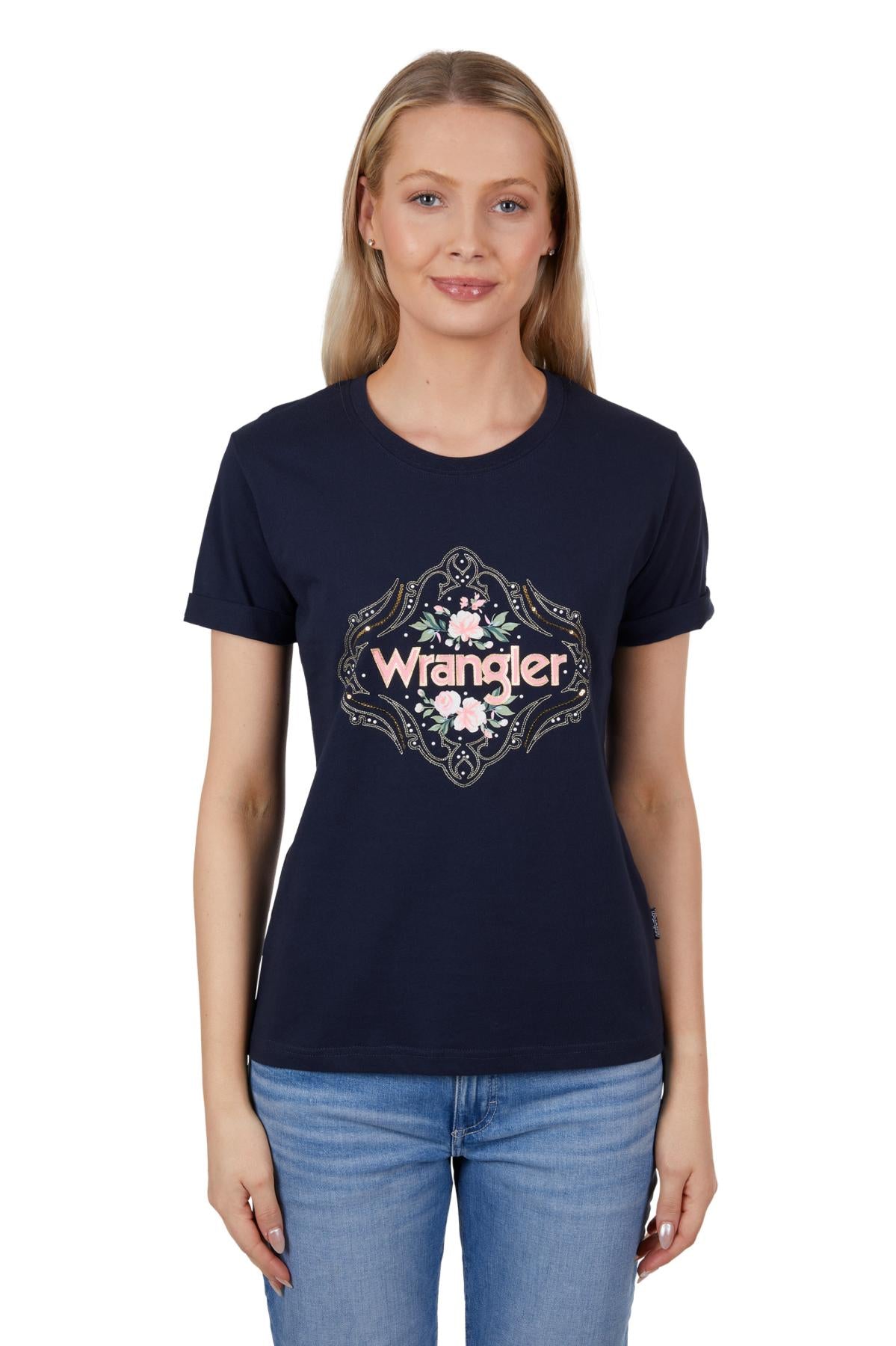 Wrangler Women's Darcy Tee - The Trading Stables