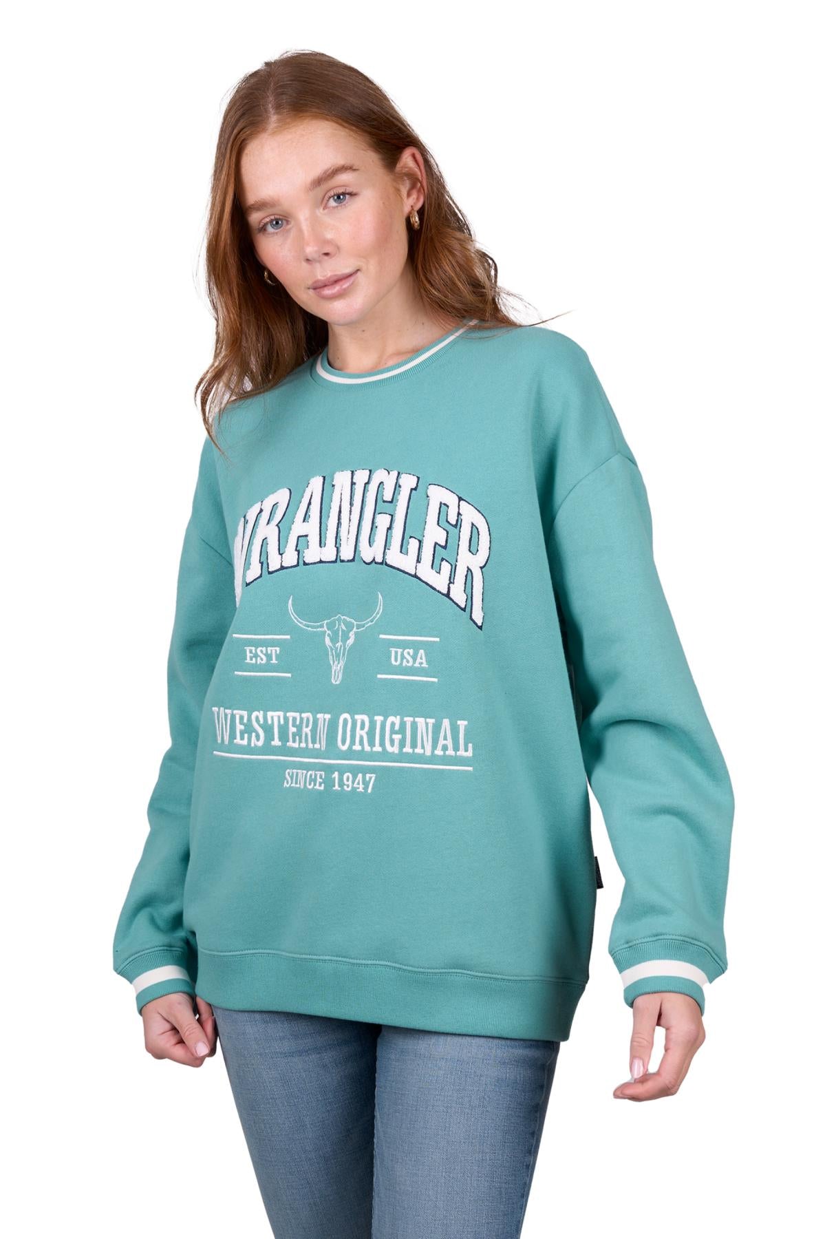 Wrangler Women's Tabitha Crew - The Trading Stables