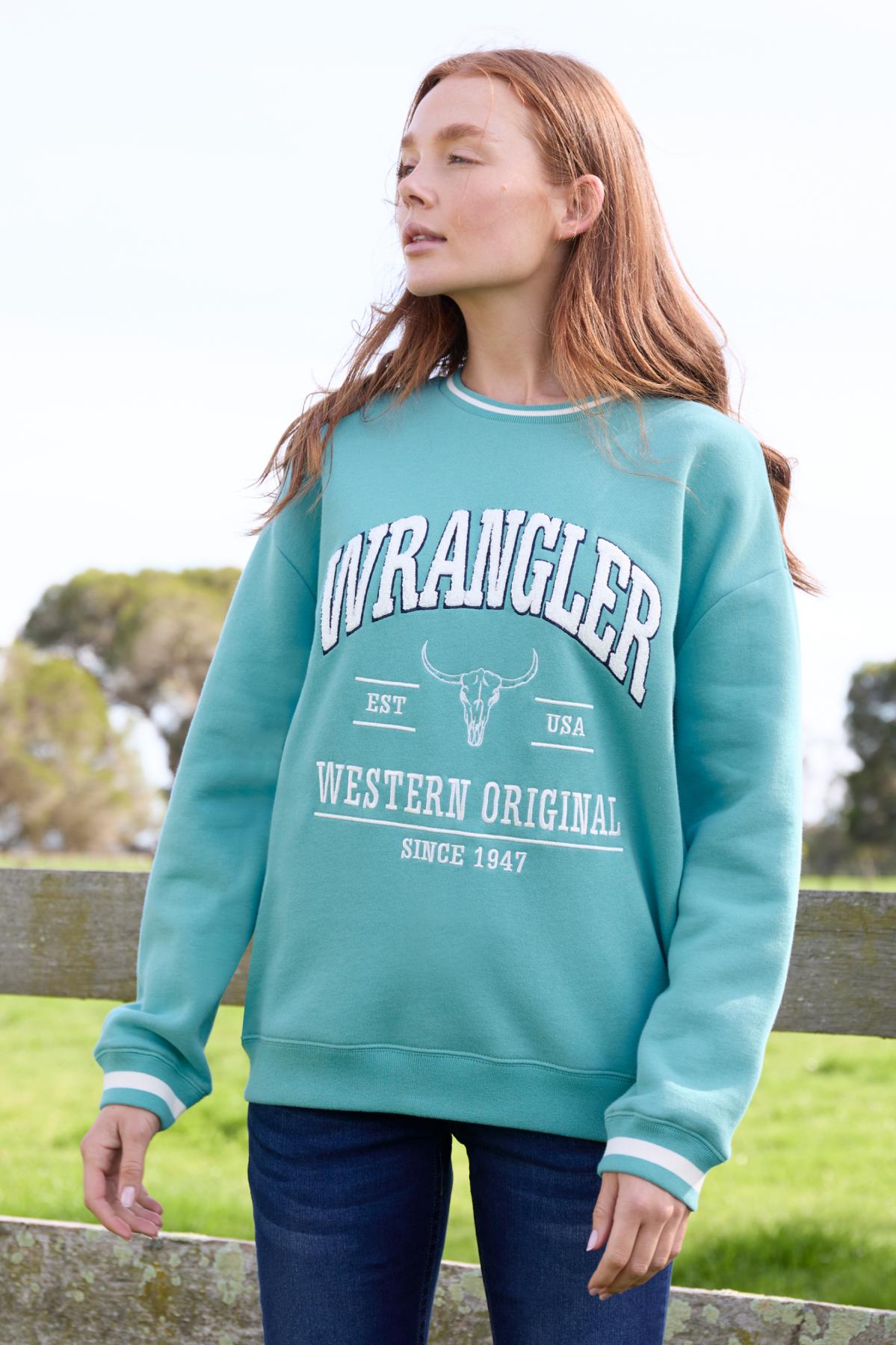 Wrangler Women's Tabitha Crew - The Trading Stables