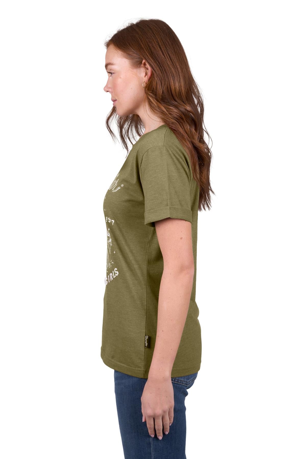 Wrangler Women's Layla Short Sleeve Tee - The Trading Stables