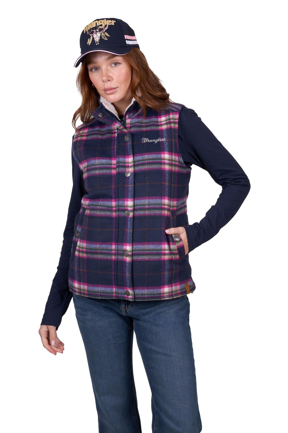 Wrangler Womens Selma Vest - The Trading Stables