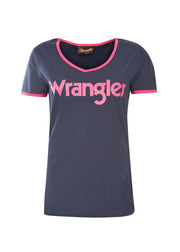 Wrangler Women's Selina Short Sleeve Tee - The Trading Stables
