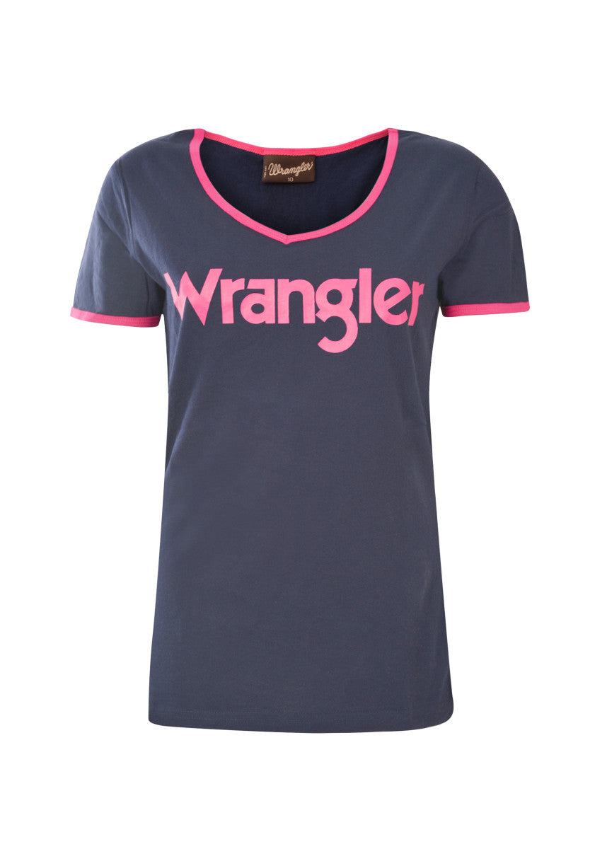 Wrangler Women's Selina Short Sleeve Tee - The Trading Stables