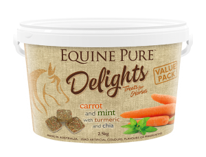 Equine Pure Delights Carrot/Mint - The Trading Stables