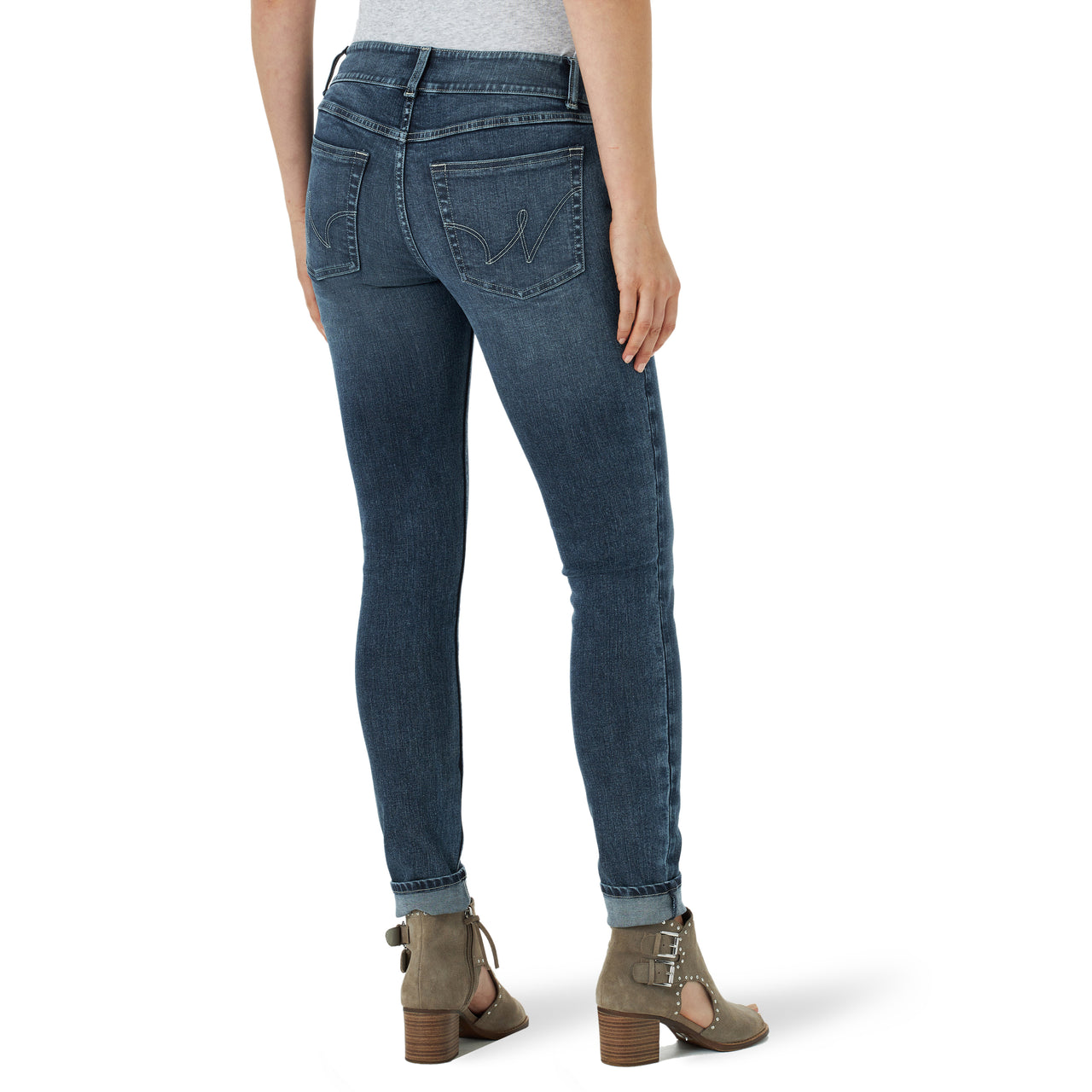Womens Wrangler Essential Skinny Jeans - The Trading Stables