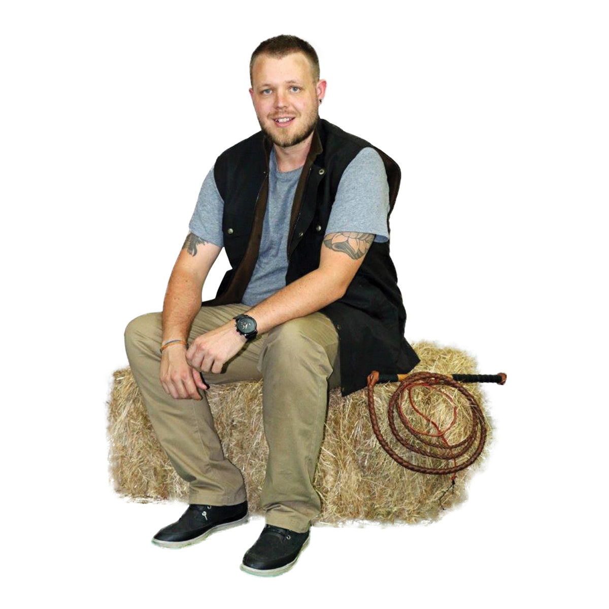 Nullarbor Polar Lined Oilskin Vest - The Trading Stables