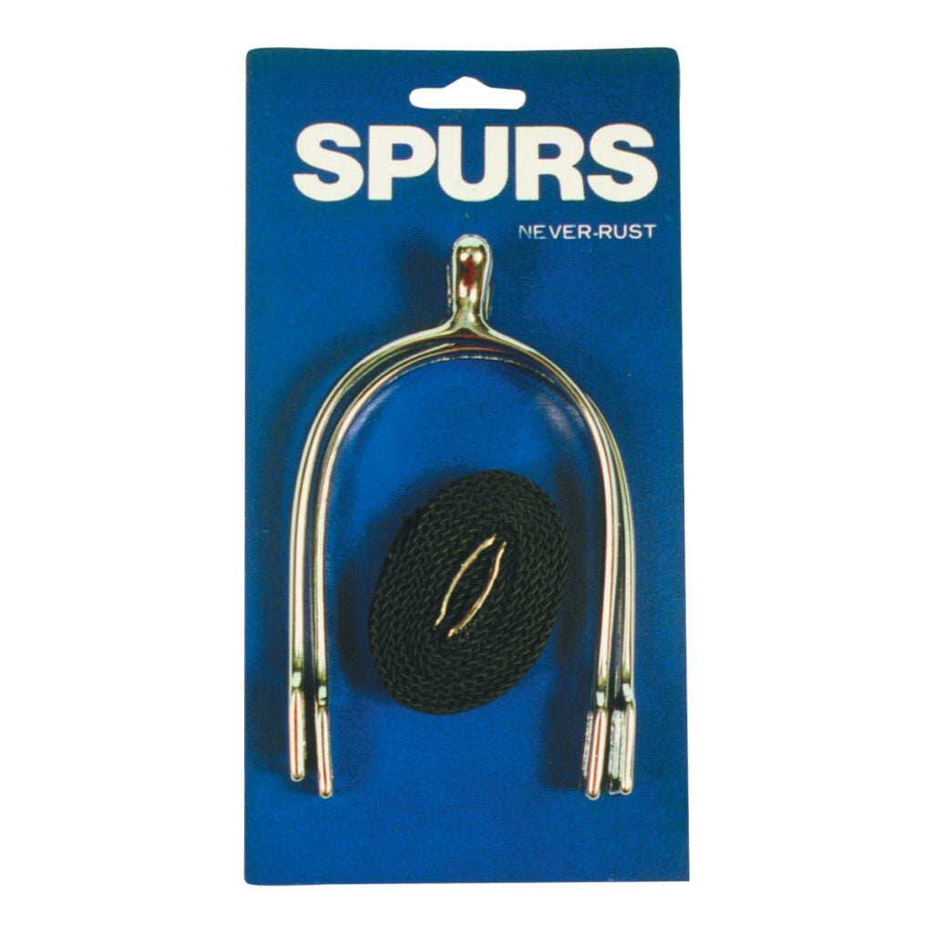 Eureka Pow Spur Set w/ Straps - The Trading Stables
