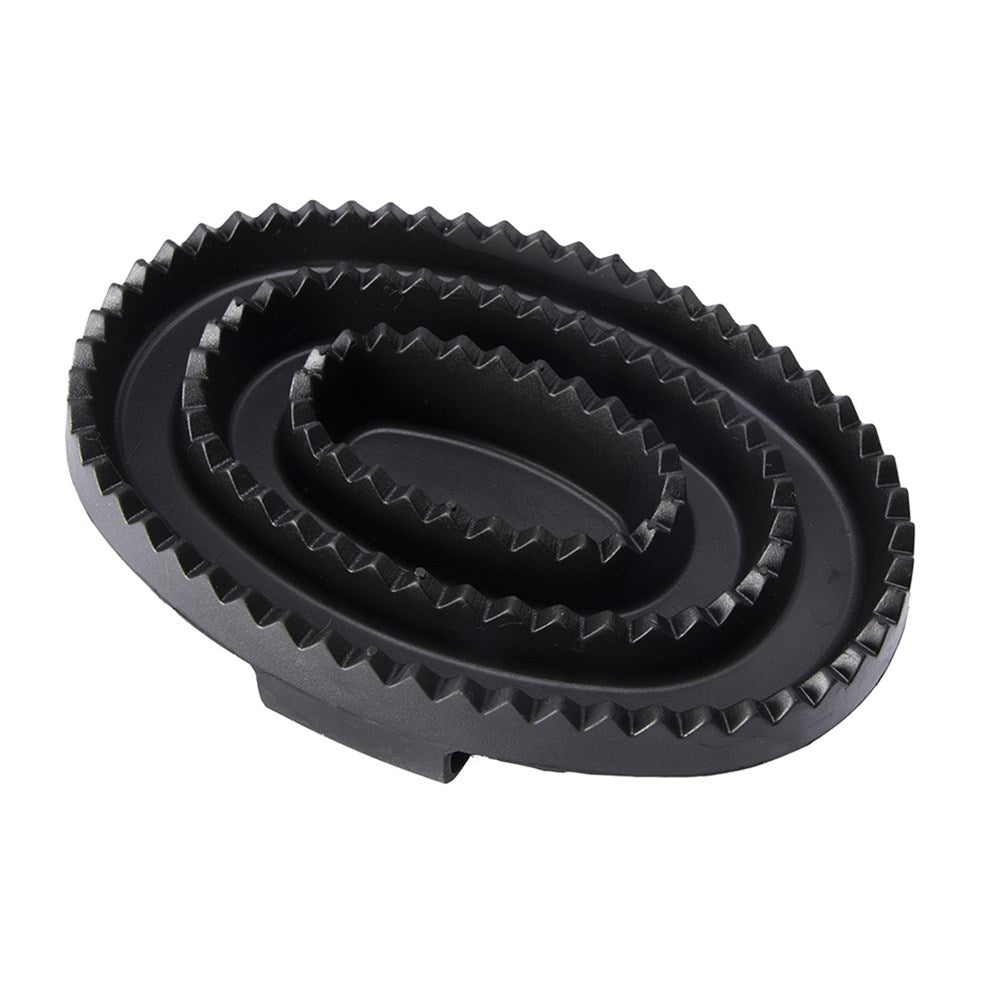 Rubber Curry Comb- Large - The Trading Stables