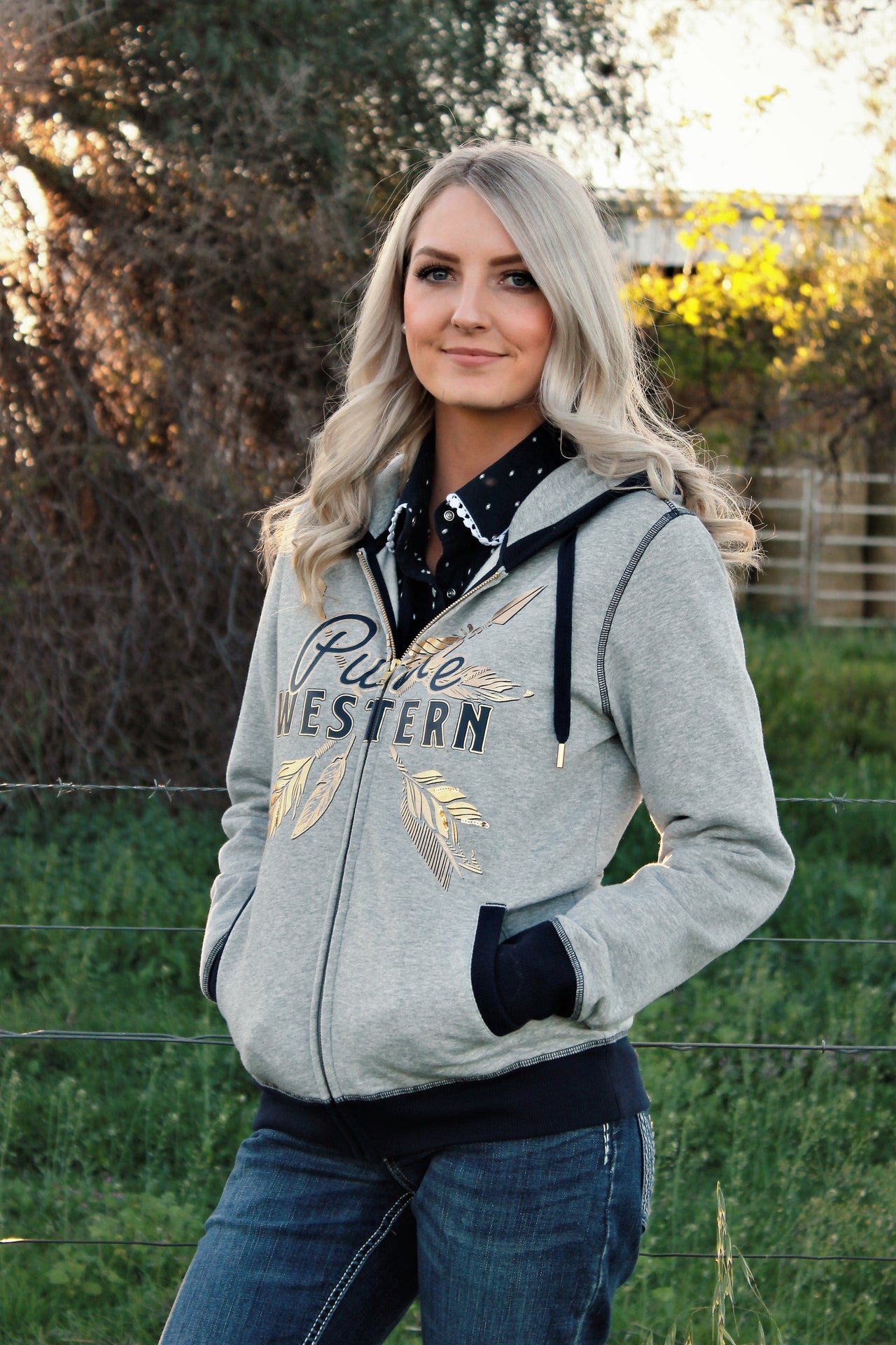 Pure Western Priscilla Hoodie - The Trading Stables