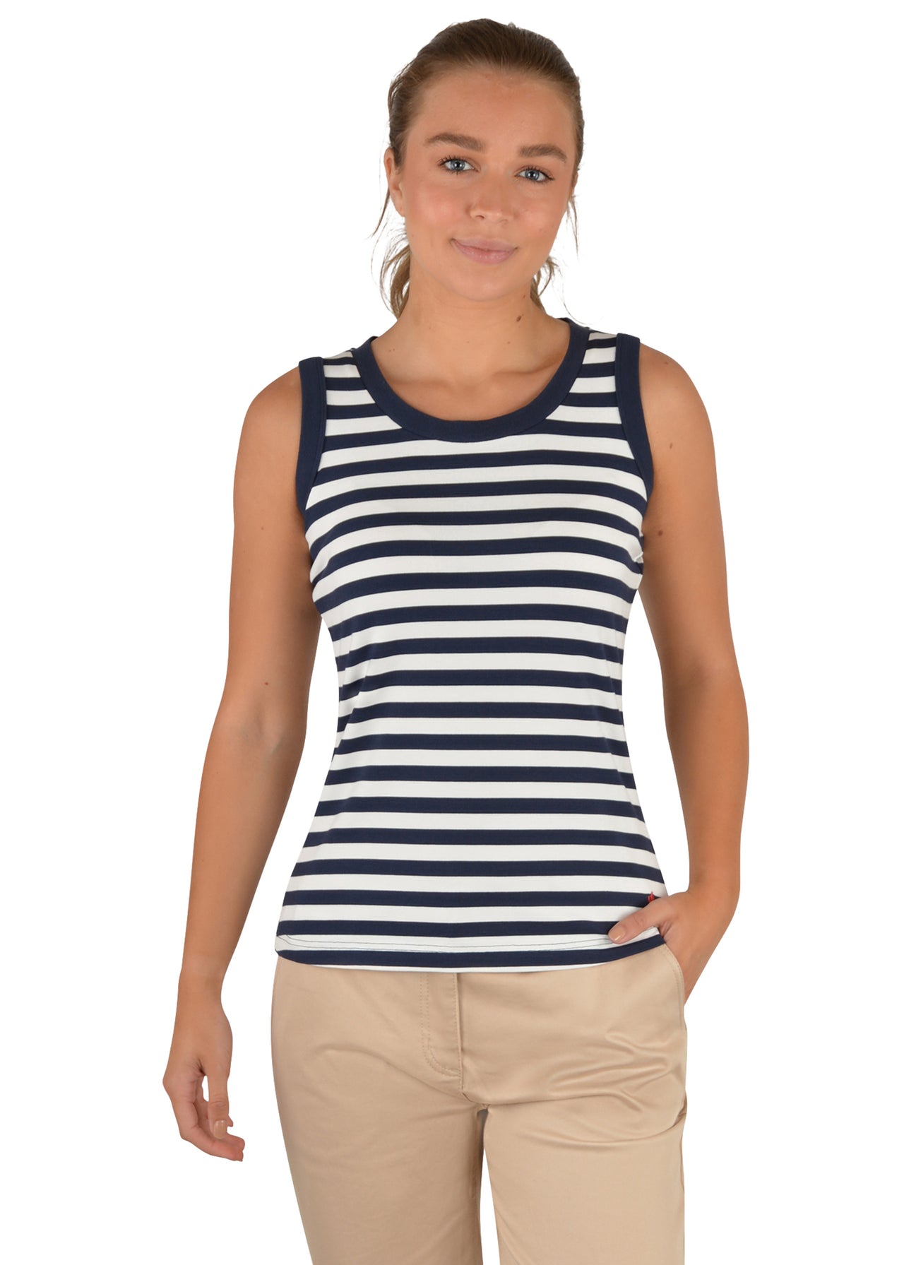 Women's Eva Stripe Tank - The Trading Stables