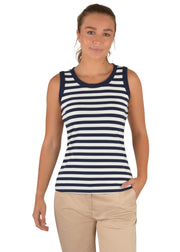 Women's Eva Stripe Tank - The Trading Stables