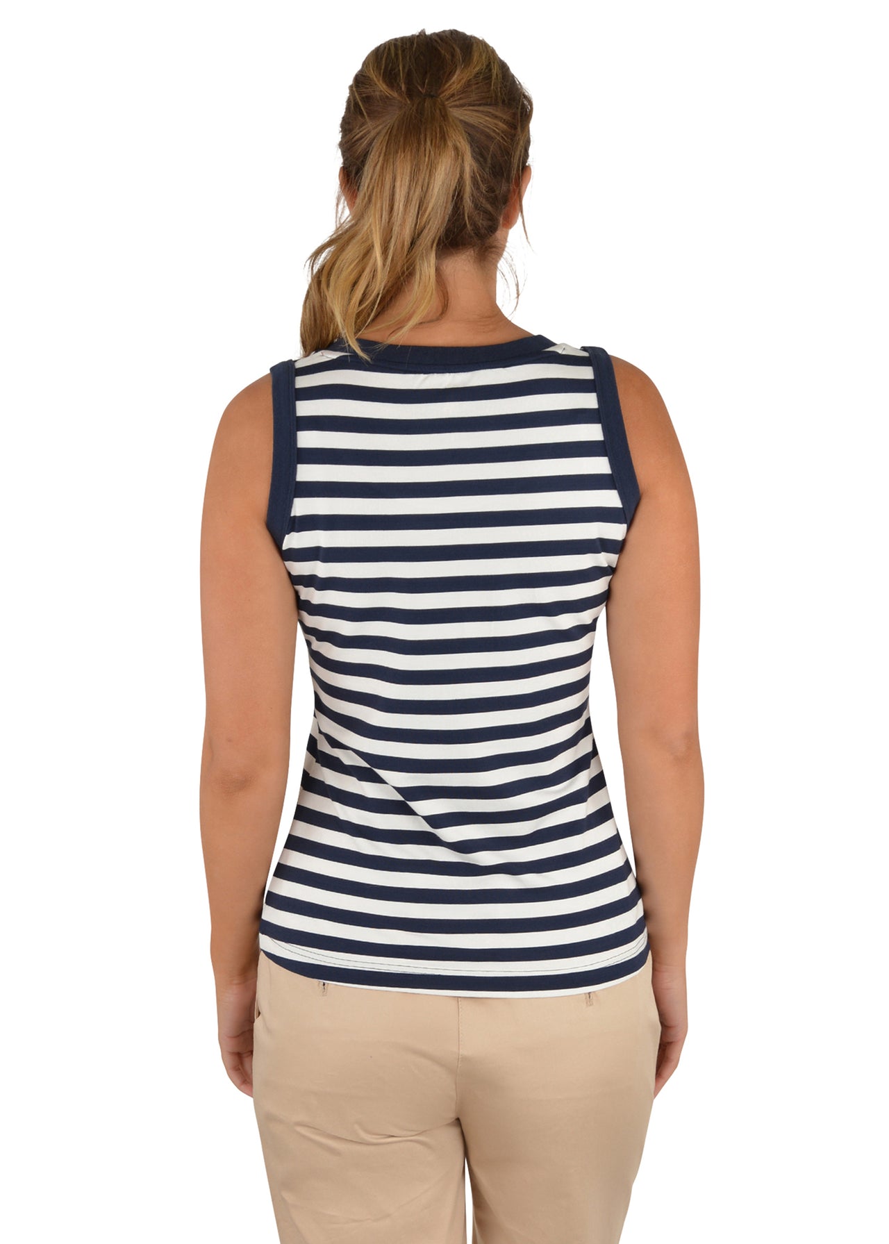Women's Eva Stripe Tank - The Trading Stables