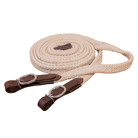 Syd Hill Cotton Stockman Reins - The Trading Stables