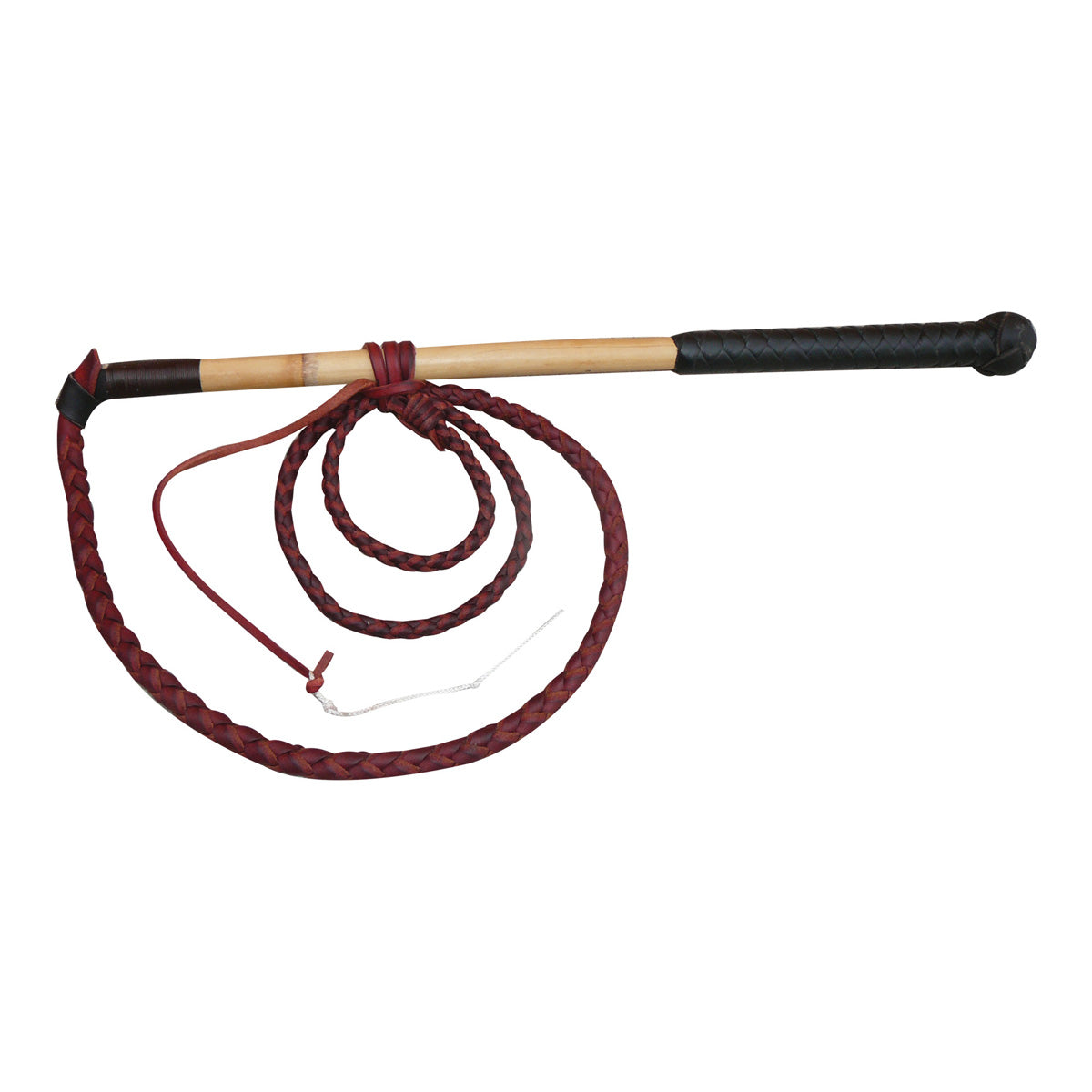 McAlister 4 Plait Redhide Stockwhip