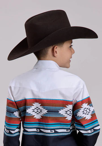 Roper Boys Vintage Collection Long Sleeve Shirt - The Trading Stables