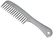 Aluminium Mane Comb with Handle - The Trading Stables