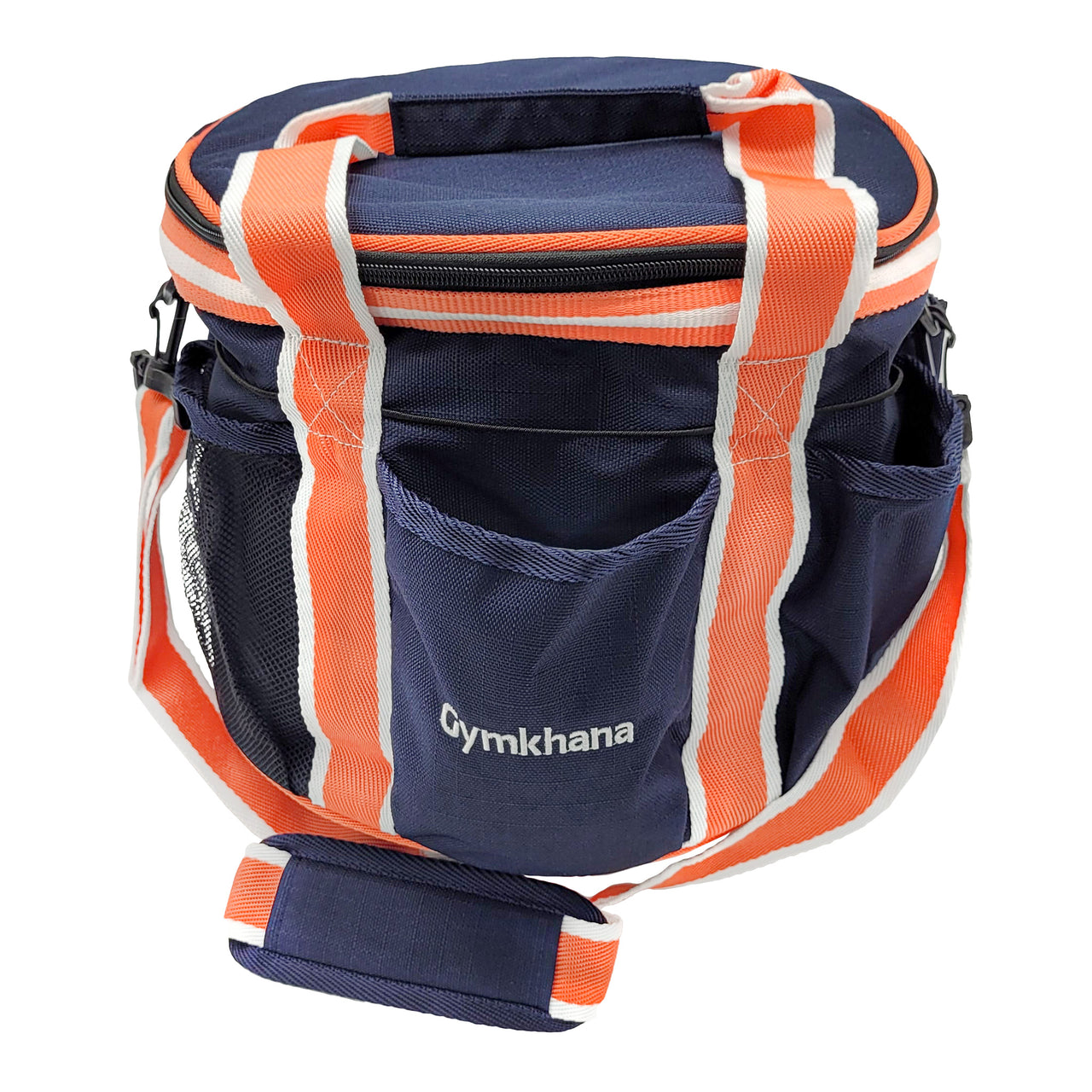 Grooming Tote Bag - Navy/Orange