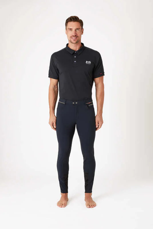 B-Vertigo Mens Damien Silicone Full Seat Breeches