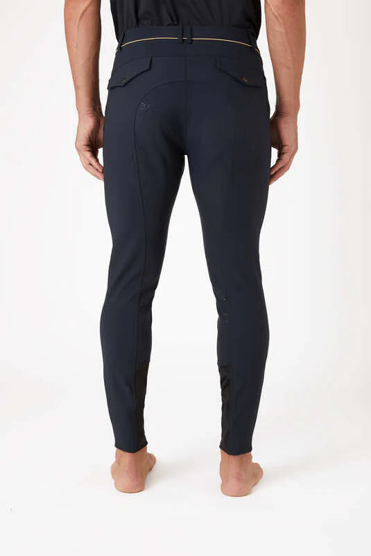 B-Vertigo Mens Damien Silicone Full Seat Breeches - The Trading Stables