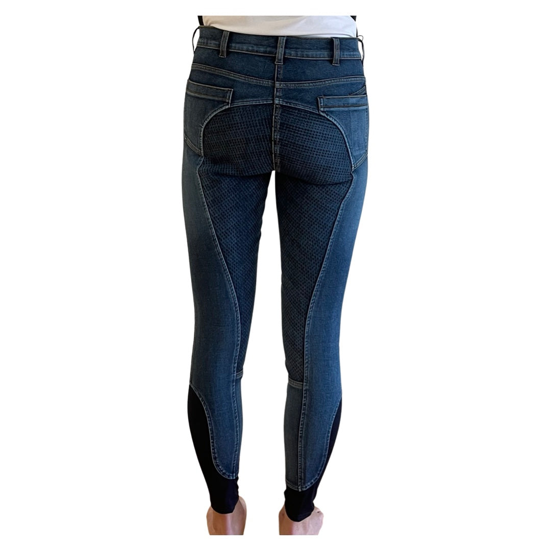 Cavalier Ladies Denim Breeches - The Trading Stables