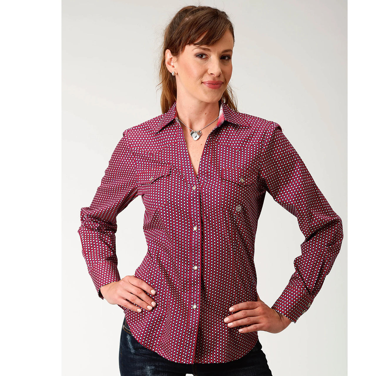 Roper Womens Amarillo Collection Long Sleeve Shirt - The Trading Stables