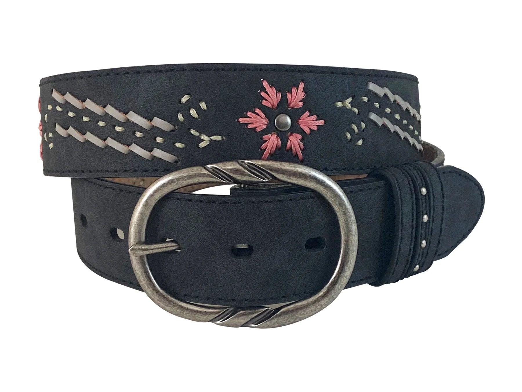 Roper Women's Belt Distressed Leather - The Trading Stables