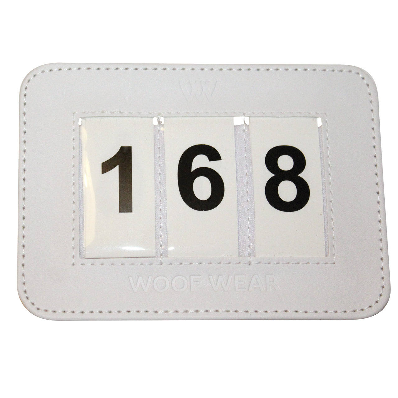 Woof Wear Saddlecloth 3 Number Holder